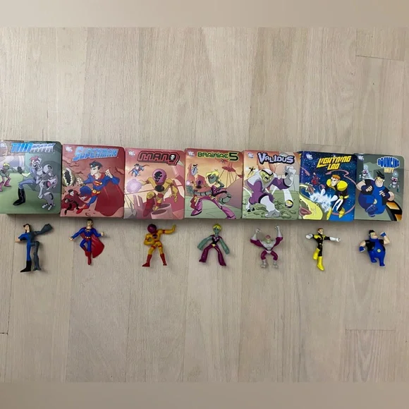 Legion of superheroes mcdonalds toys new arrivals